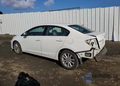 2012 Honda Civic Exl from USA, damaged, VIN 2HGFB2F93CH592646
